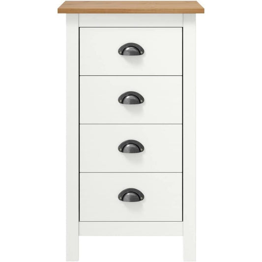 Pour un interieur harmonieux, bibliotheque avec portes, avec etageres en finition gris