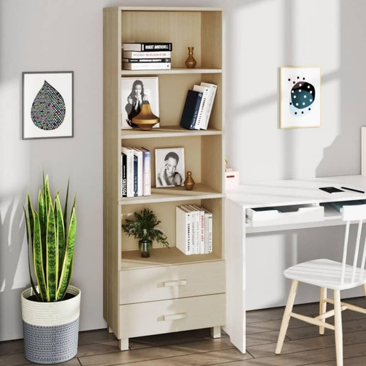 Une touche de caractere, buffet avec portes, avec etageres dans un ton bois naturel