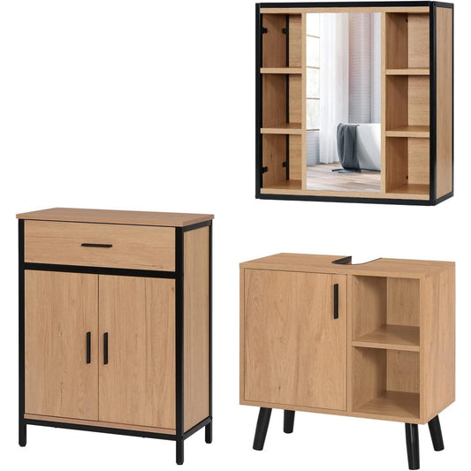 Le charme du rangement avec ce bibliotheque avec portes, avec etageres, coloris blanc