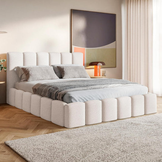 Une touche de caractere, buffet avec portes, a l'aspect bois dans un ton chene et naturel