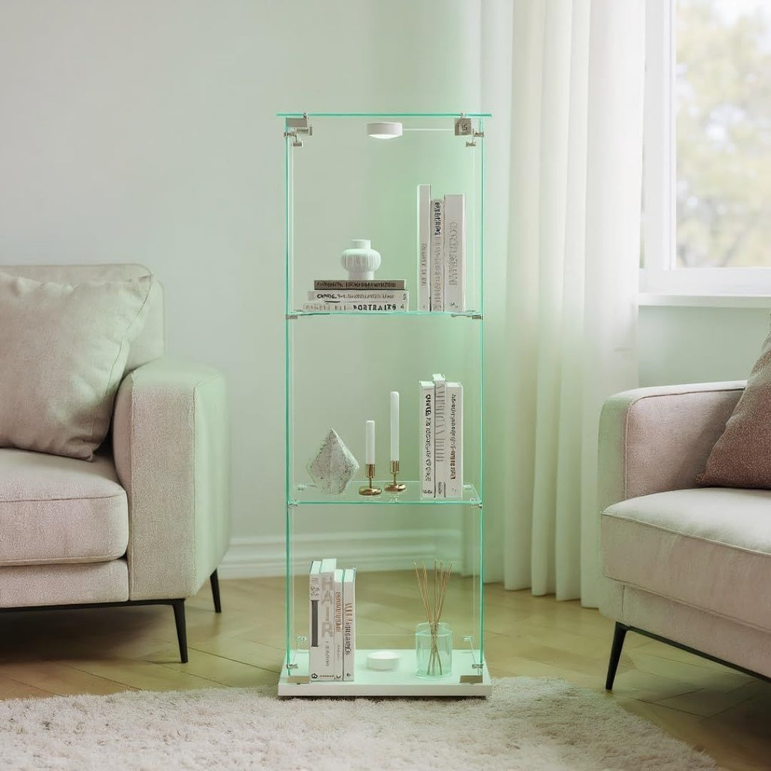 Le charme du rangement avec ce buffet avec tiroirs, avec portes, coloris blanc et noir